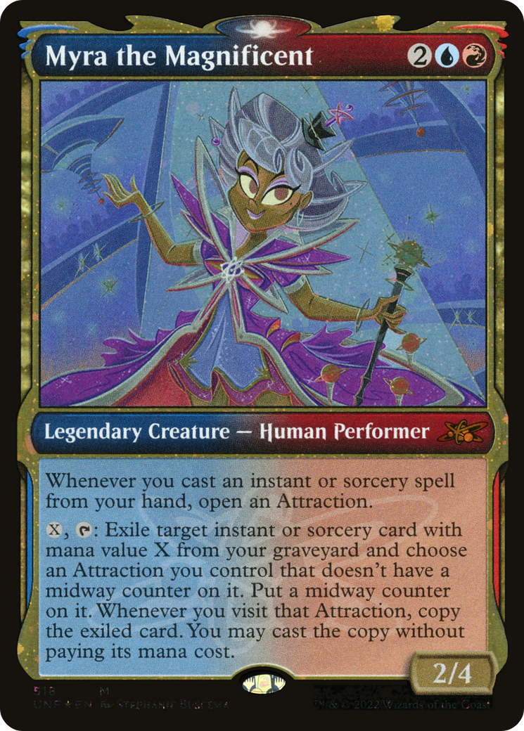 Image of Myra the Magnificent (Showcase) (Galaxy Foil) [Unfinity]