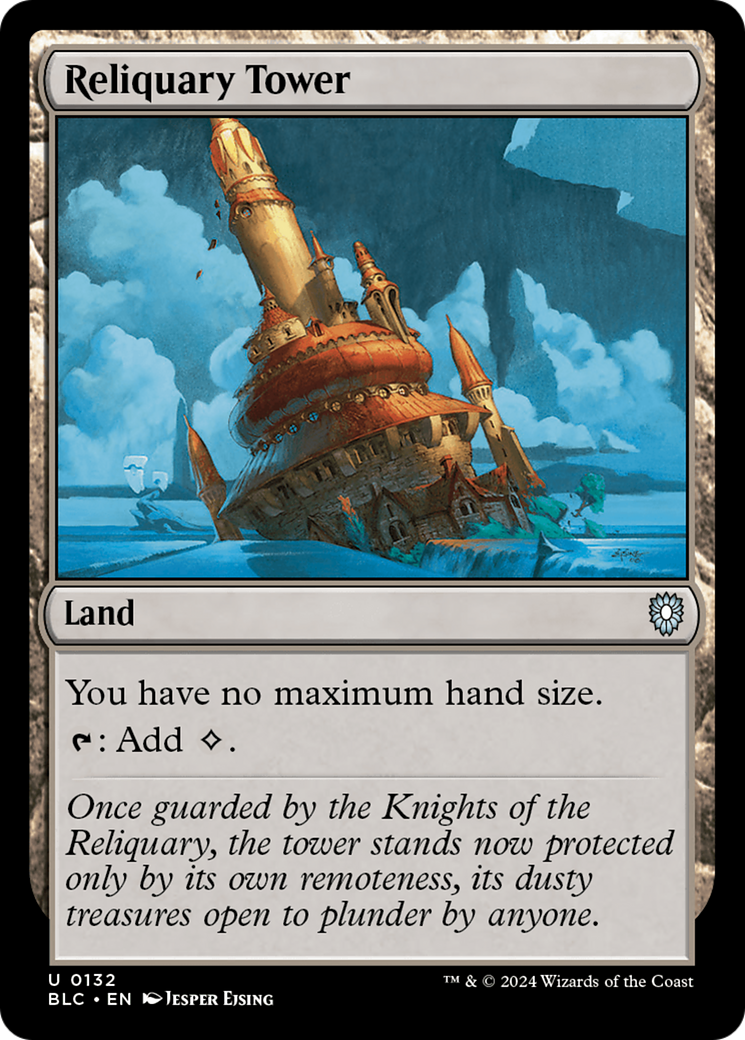 Image of Reliquary Tower [Bloomburrow Commander]