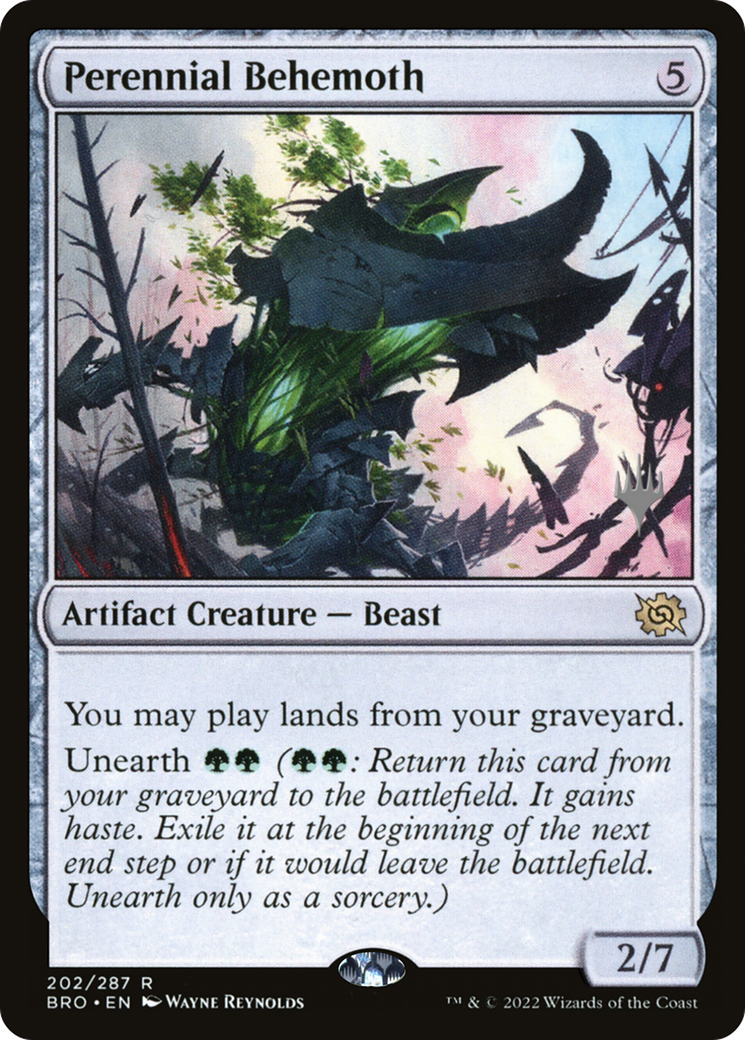 Image of Perennial Behemoth (Promo Pack) [The Brothers' War Promos]