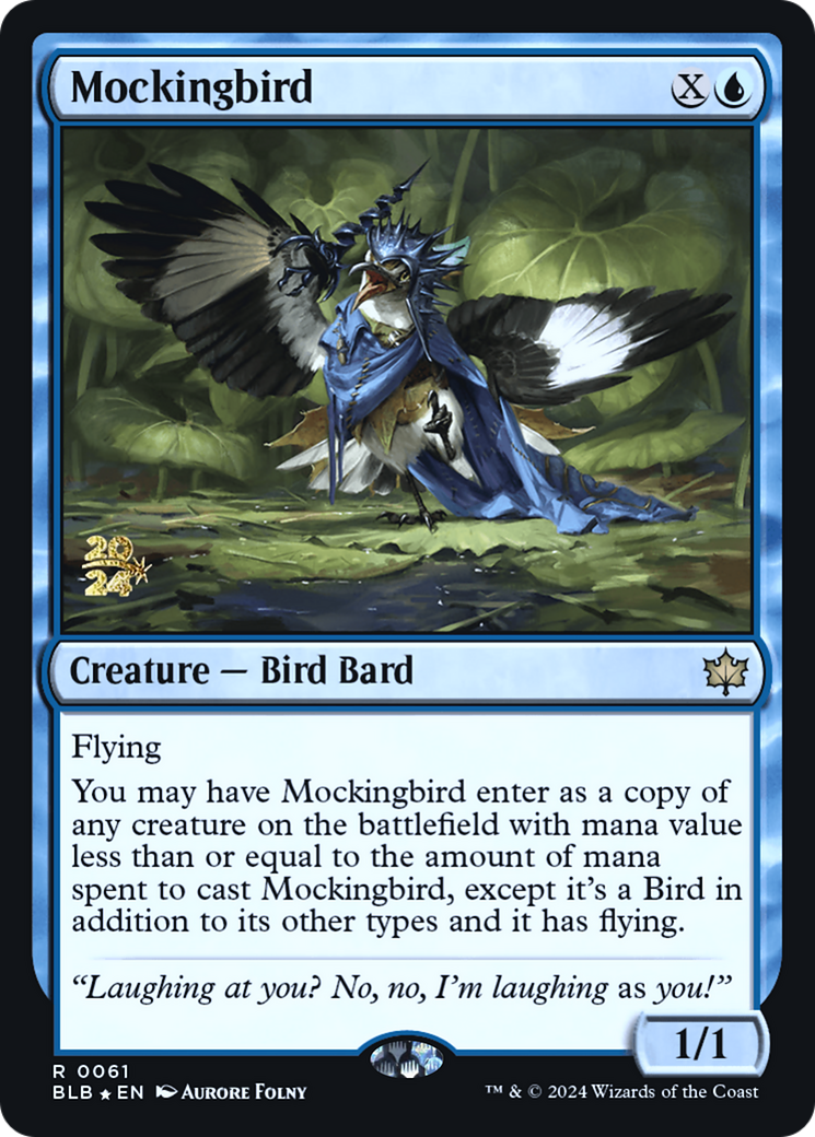 Image of Mockingbird [Bloomburrow Prerelease Promos]