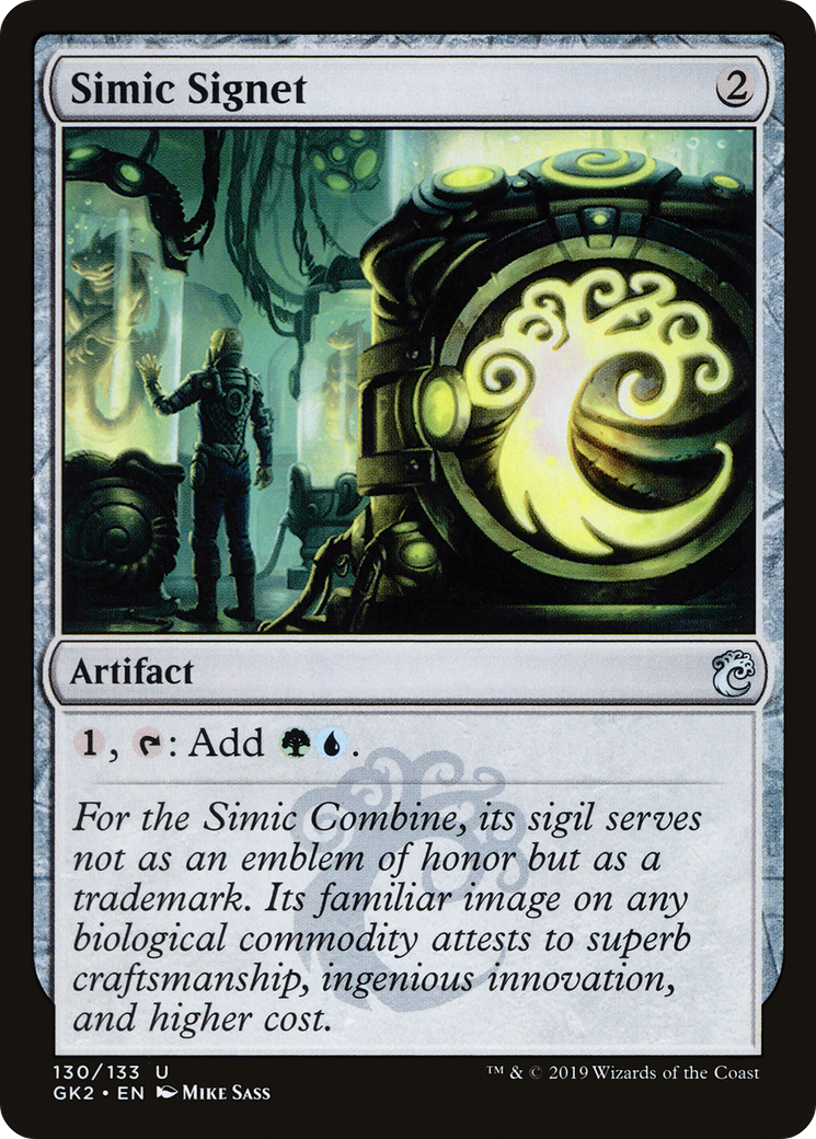 Image of Simic Signet [Ravnica Allegiance Guild Kit]