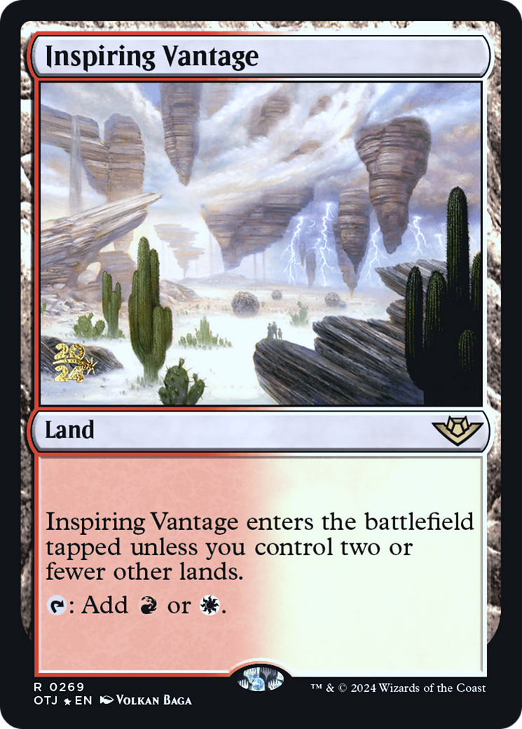 Image of Inspiring Vantage (OTJ) [Outlaws of Thunder Junction Prerelease Promos]