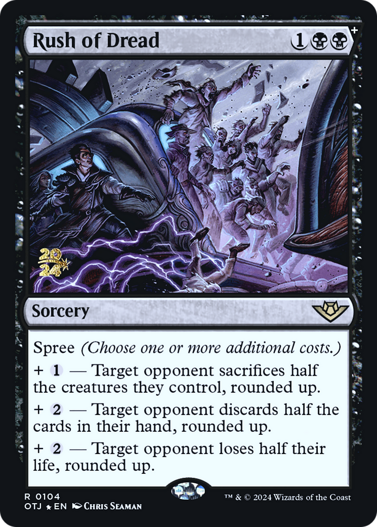 Image of Rush of Dread [Outlaws of Thunder Junction Prerelease Promos]
