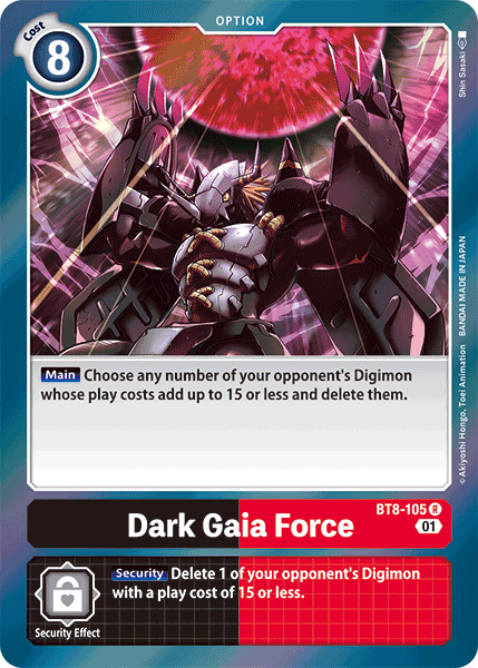 Image of Dark Gaia Force [BT8-105] [New Awakening]
