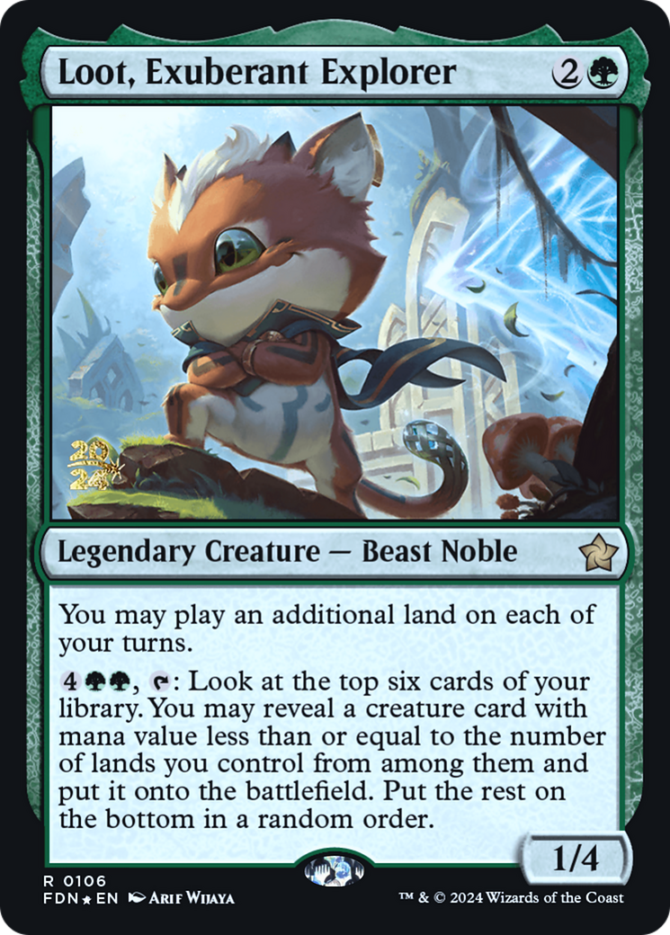 Image of Loot, Exuberant Explorer [Foundations Prerelease Promos]
