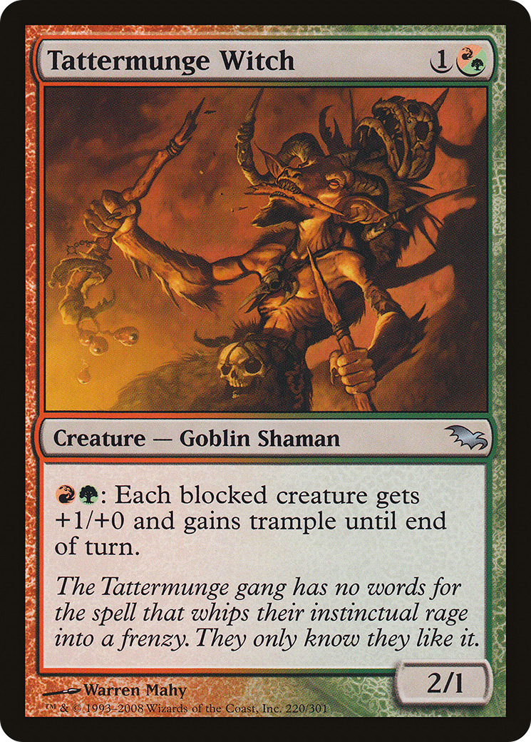 Image of Tattermunge Witch [Shadowmoor]