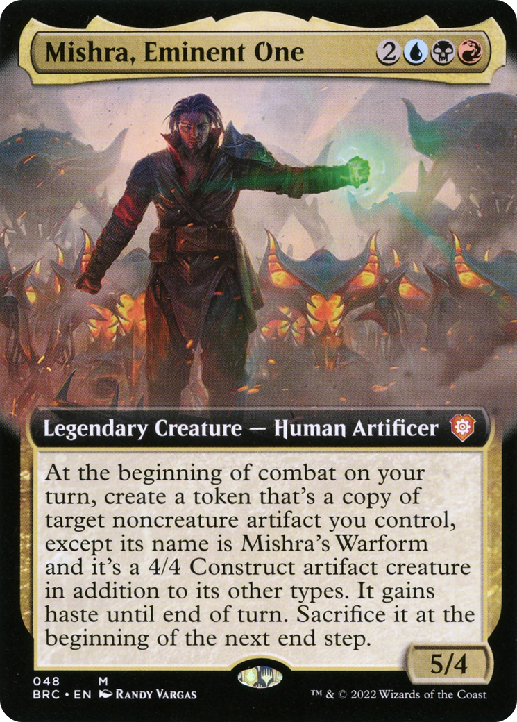 Image of Mishra, Eminent One (Extended Art) [The Brothers' War Commander]