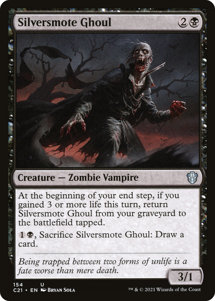 Image of Silversmote Ghoul [Commander 2021]