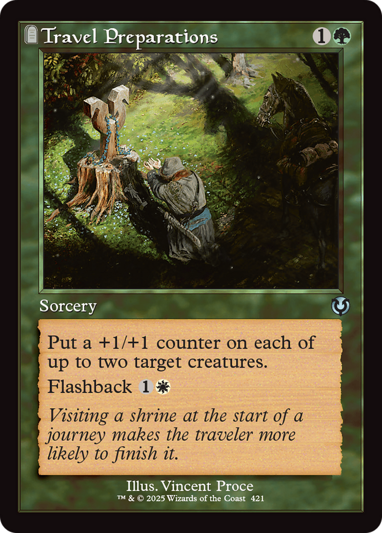 Image of Travel Preparations (Retro Frame) [Innistrad Remastered]