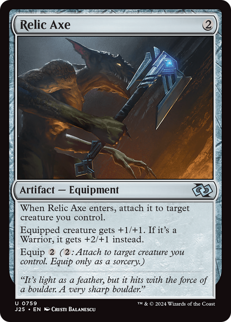 Image of Relic Axe [Foundations Jumpstart]