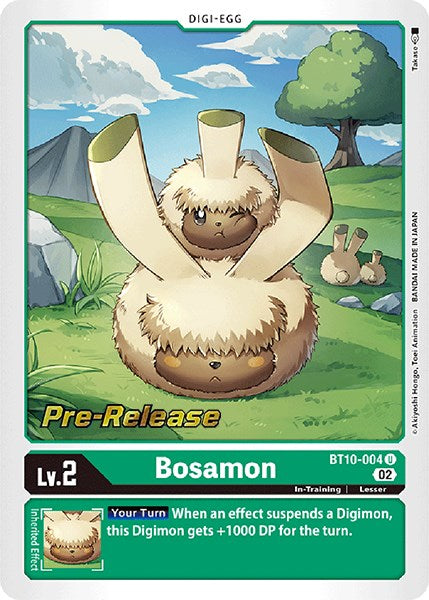 Image of Bosamon [BT10-004] [Xros Encounter Pre-Release Cards]