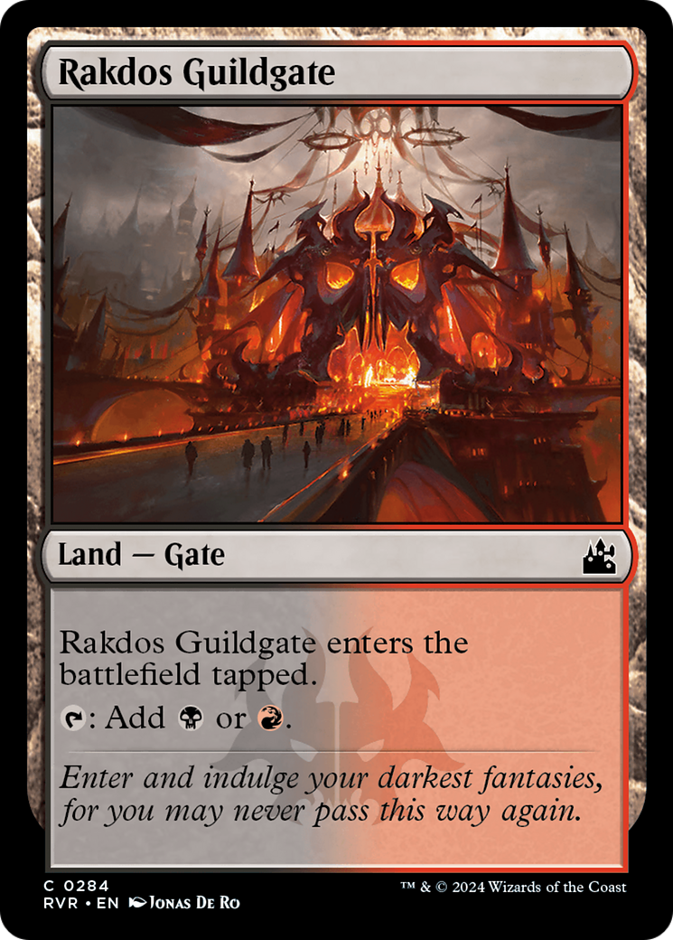 Image of Rakdos Guildgate [Ravnica Remastered]
