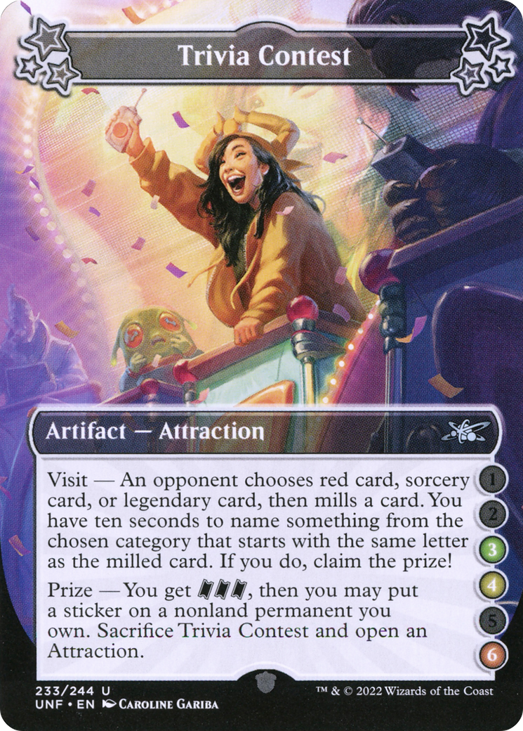 Image of Trivia Contest (3-4-6) [Unfinity]
