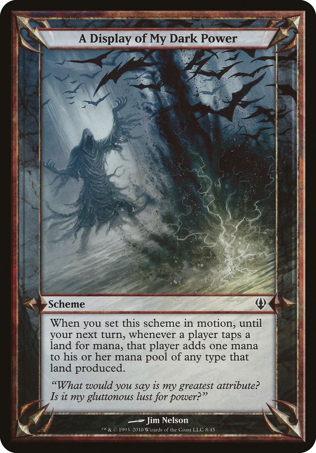 Image of A Display of My Dark Power (Schemes) [Archenemy Schemes]