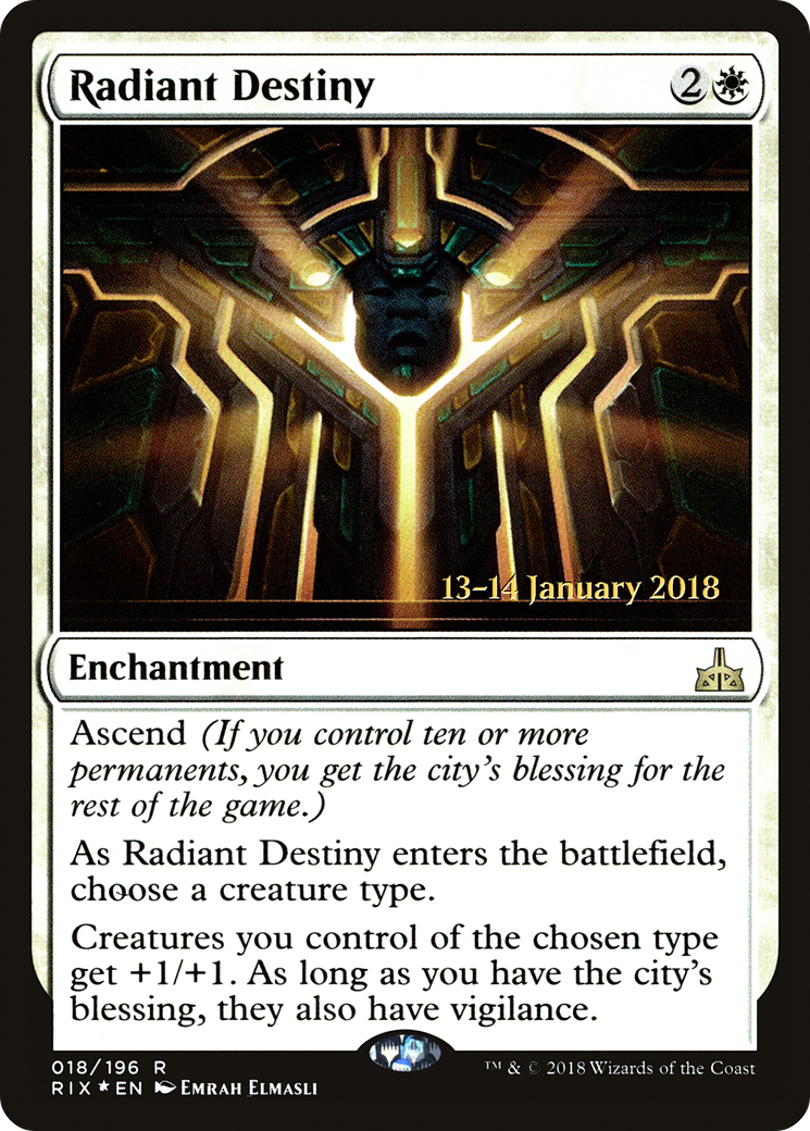 Image of Radiant Destiny [Rivals of Ixalan Prerelease Promos]