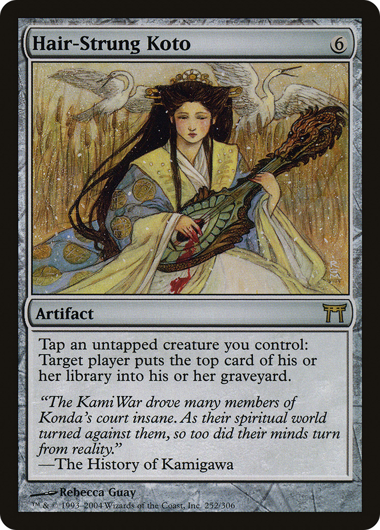 Image of Hair-Strung Koto [Champions of Kamigawa]