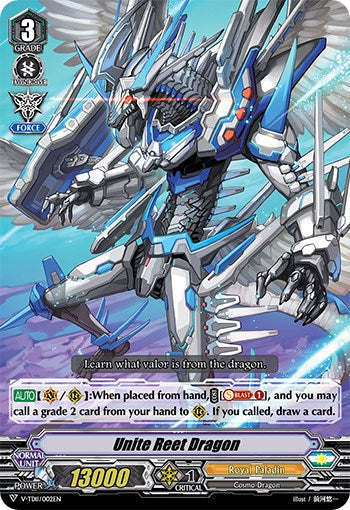 Image of Unite Reet Dragon (Parallel Foil) (V-TD11/002EN) [Altmile]