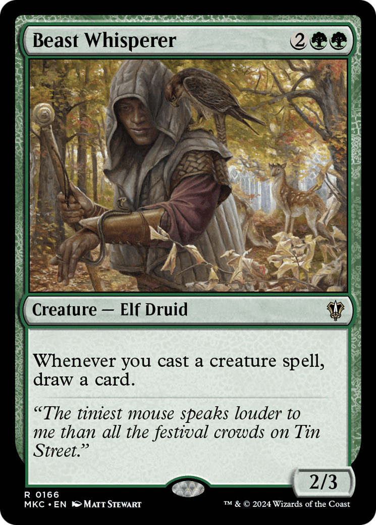 Image of Beast Whisperer [Murders at Karlov Manor Commander]
