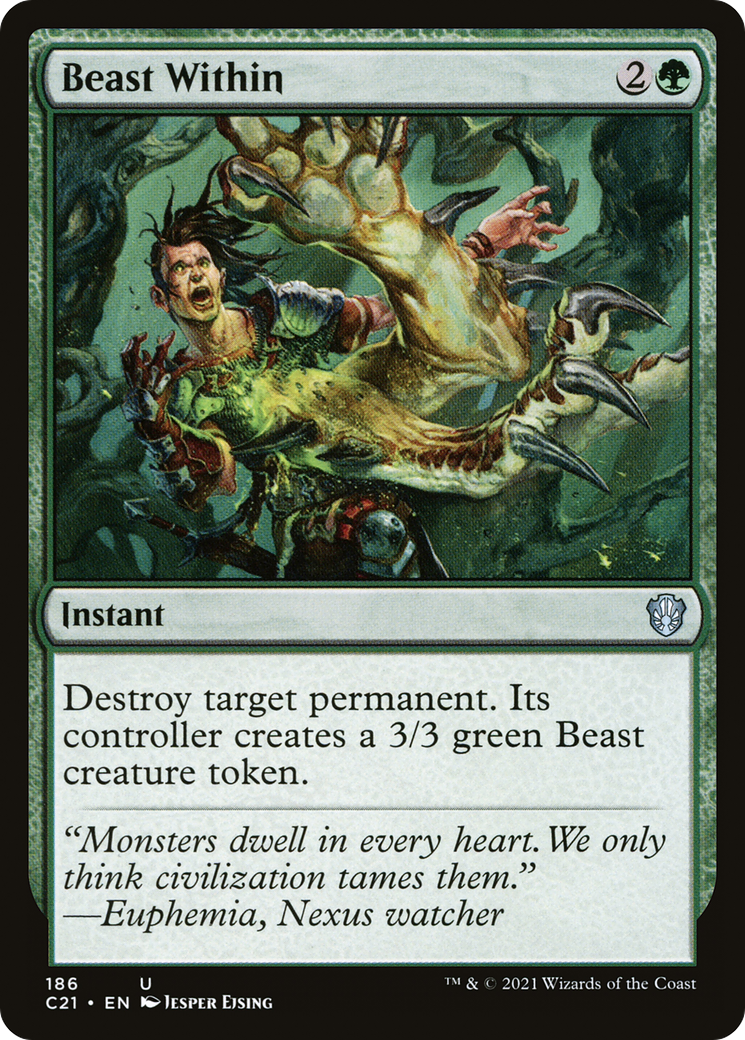 Image of Beast Within [Commander 2021]