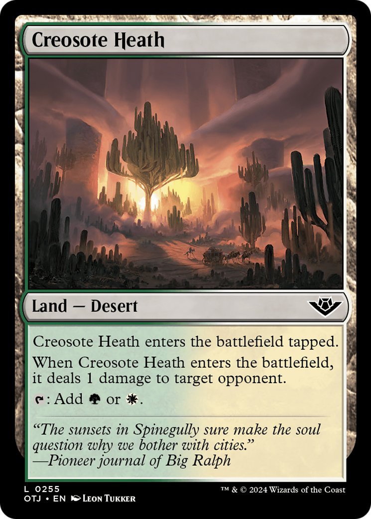 Image of Creosote Heath [Outlaws of Thunder Junction]