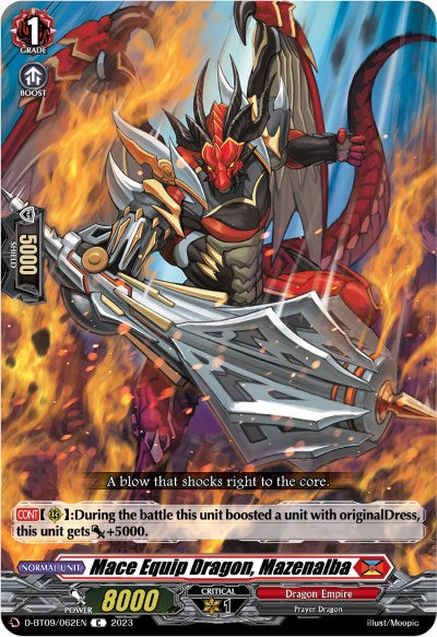 Image of Mace Equip Dragon, Mazenalba (D-BT09/062EN) [Dragontree Invasion]
