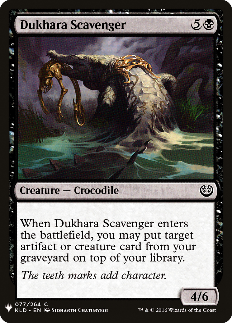 Image of Dukhara Scavenger [Mystery Booster]