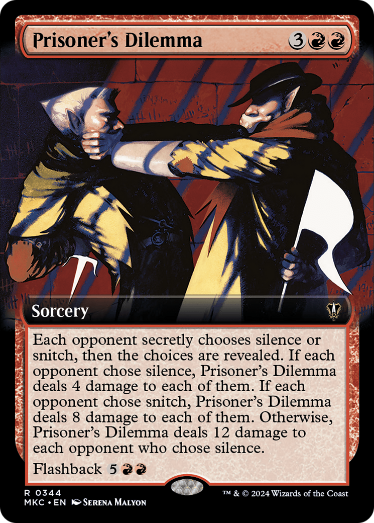 Image of Prisoner's Dilemma (Extended Art) [Murders at Karlov Manor Commander]