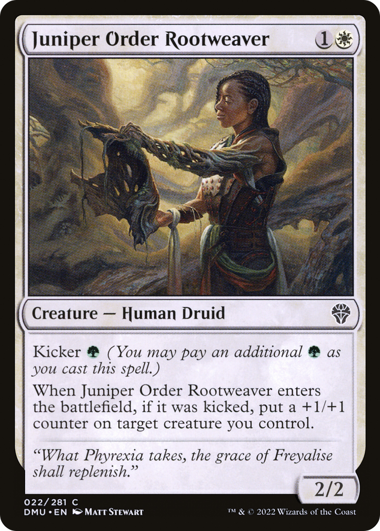 Image of Juniper Order Rootweaver [Dominaria United]