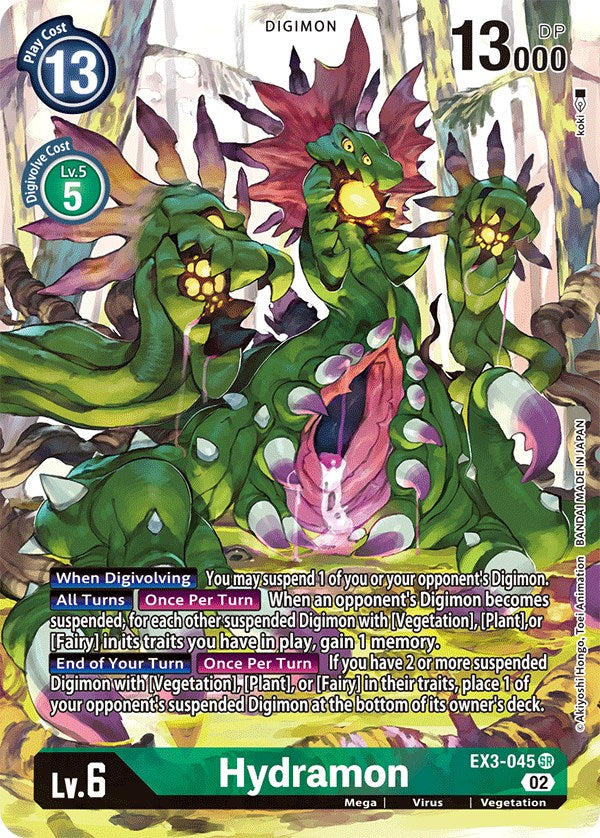 Image of Hydramon [EX3-045] (Alternate Art) [Draconic Roar]