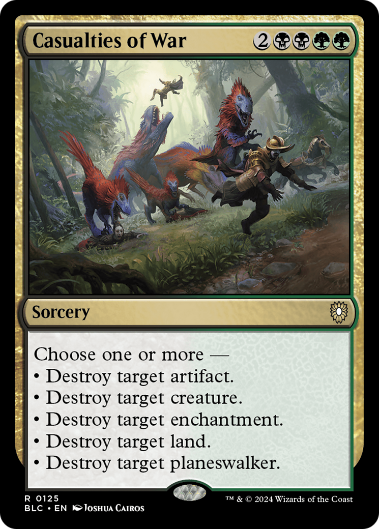 Image of Casualties of War [Bloomburrow Commander]