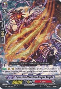 Image of Explosive Claw Seal Dragon Knight (BT14/081EN) [Brilliant Strike]