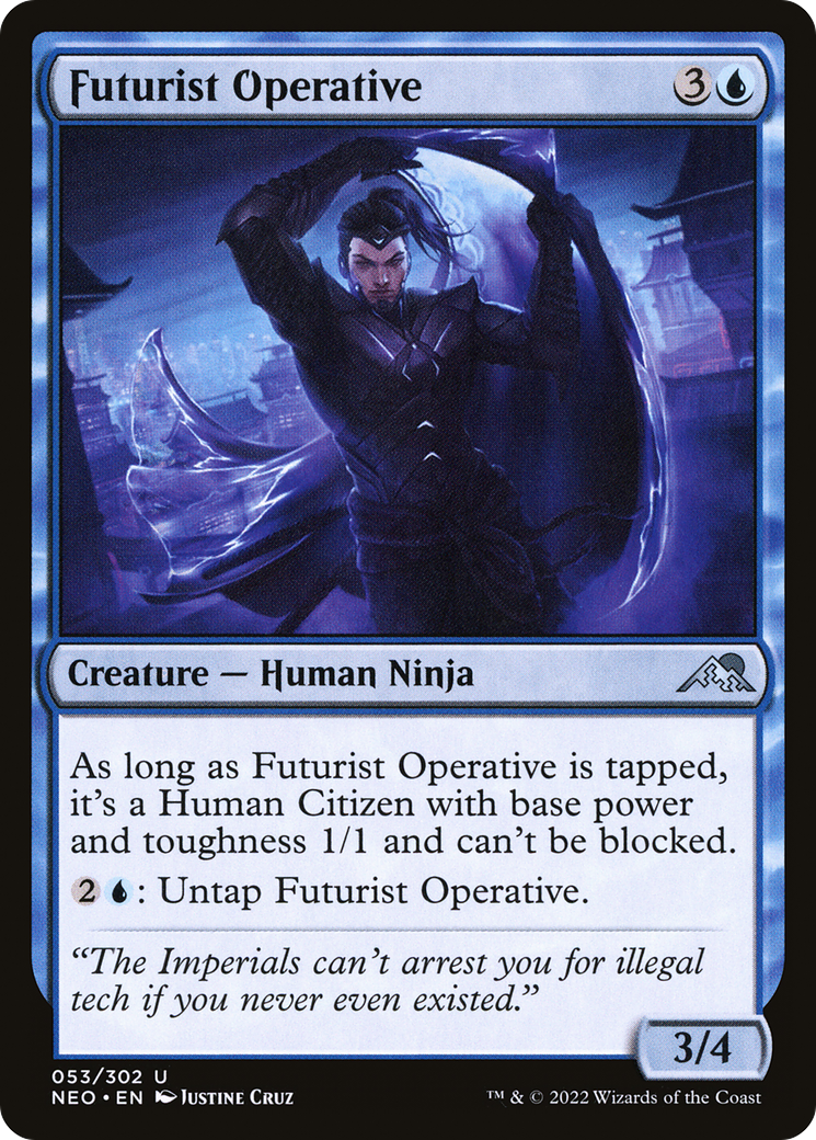 Image of Futurist Operative [Kamigawa: Neon Dynasty]