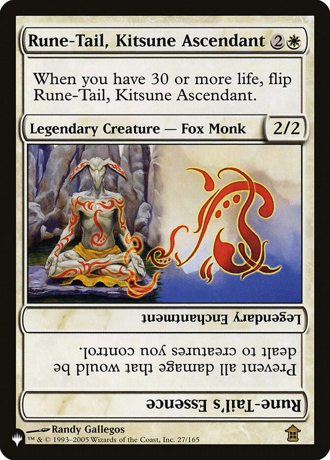 Image of Rune-Tail, Kitsune Ascendant // Rune-Tail's Essence [The List]