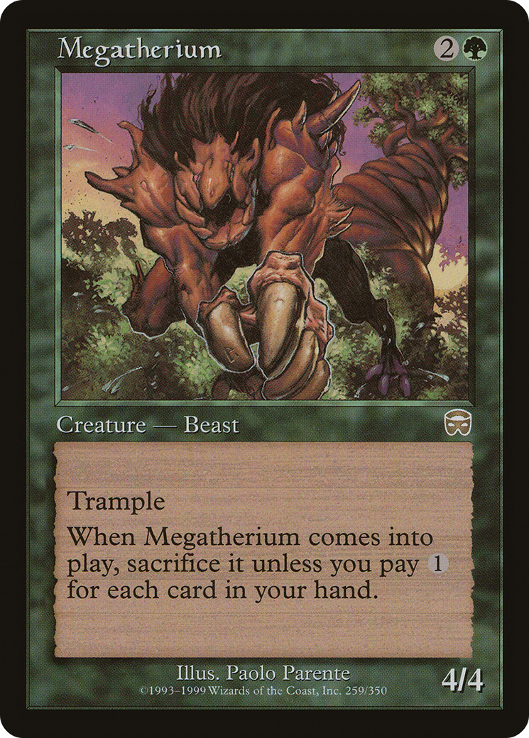 Image of Megatherium [Mercadian Masques]