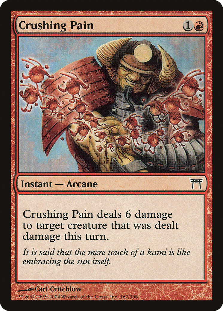 Image of Crushing Pain [Champions of Kamigawa]
