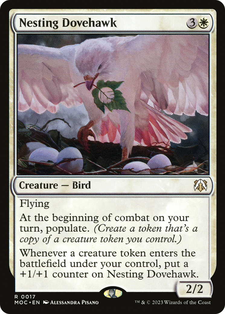 Image of Nesting Dovehawk [March of the Machine Commander]