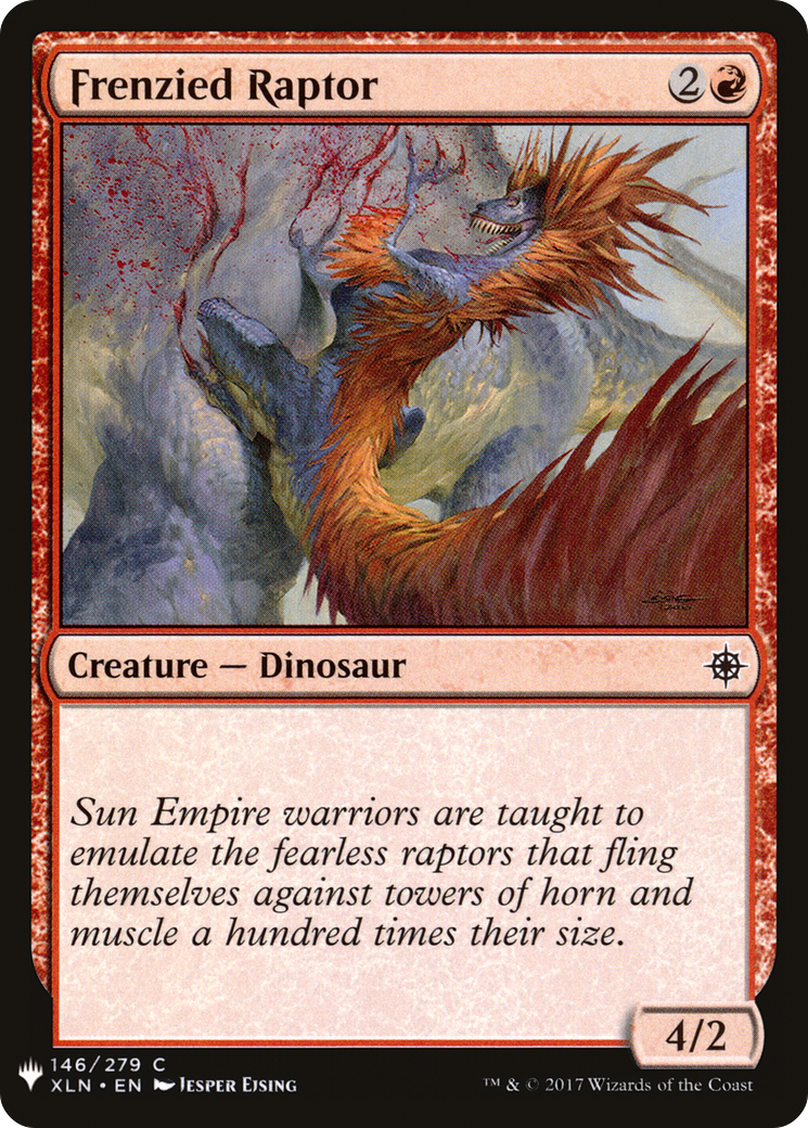 Image of Frenzied Raptor [Mystery Booster]
