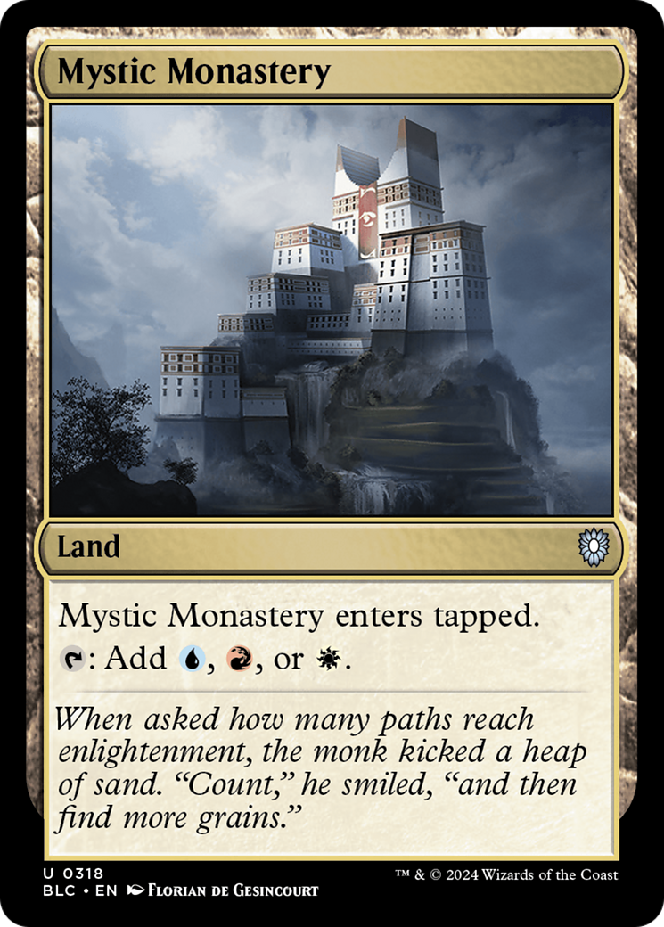 Image of Mystic Monastery [Bloomburrow Commander]
