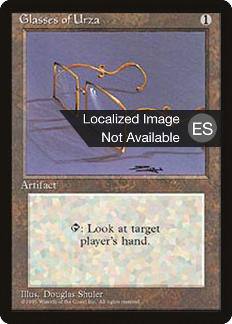 Image of Glasses of Urza [Fourth Edition (Foreign Black Border)]