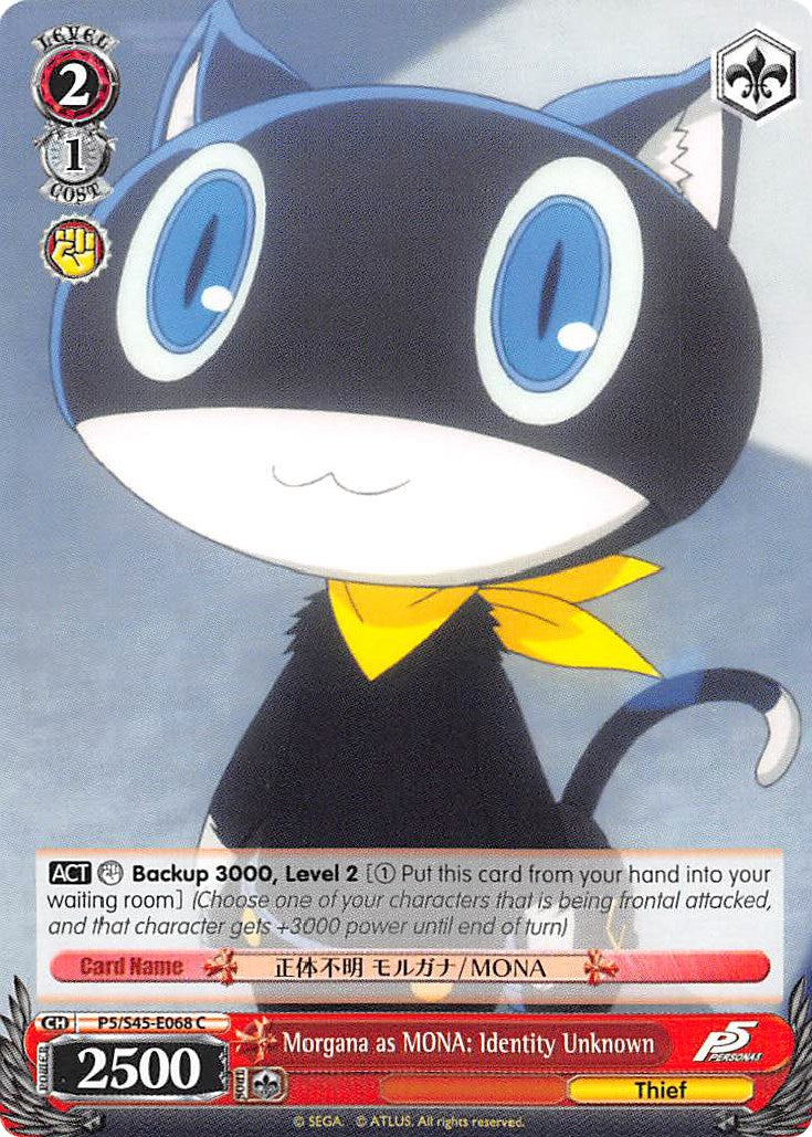 Image of Morgana as MONA: Identity Unknown (P5/S45-E068 C) [Persona 5]