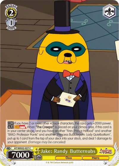 Image of Jake: Randy Butternubs (AT/WX02-027 C) [Adventure Time]
