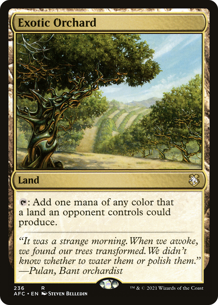 Image of Exotic Orchard [Dungeons & Dragons: Adventures in the Forgotten Realms Commander]