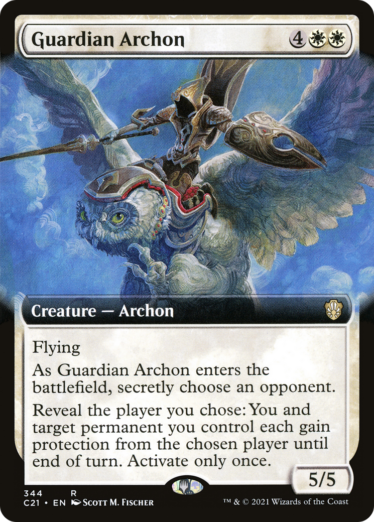 Image of Guardian Archon (Extended Art) [Commander 2021]