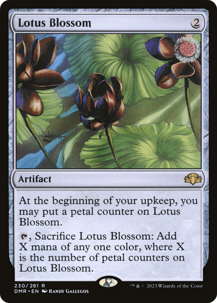 Image of Lotus Blossom [Dominaria Remastered]