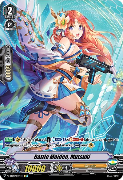 Image of Battle Maiden, Mutsuki (V-BT12/SP32EN) [Divine Lightning Radiance]