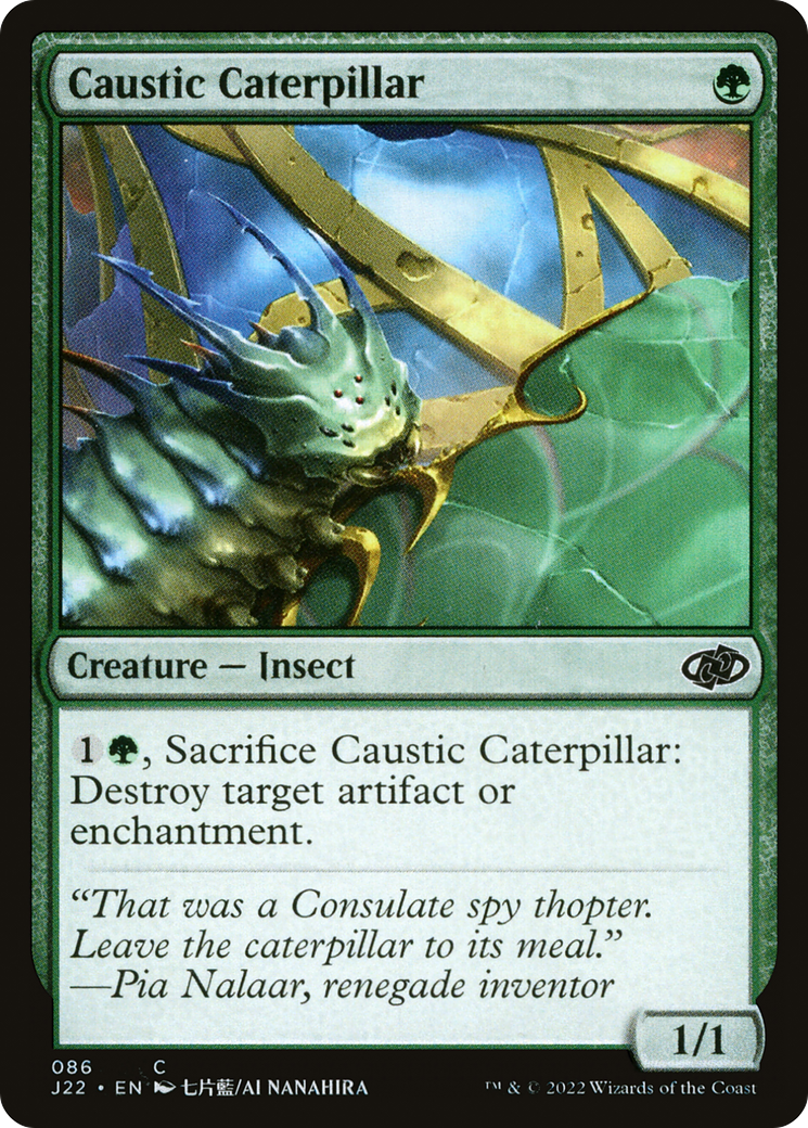 Image of Caustic Caterpillar (J22-086) - Jumpstart 2022 Foil