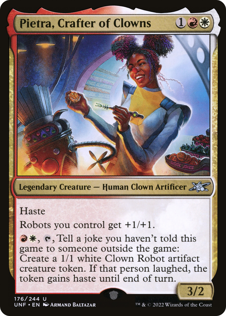 Image of Pietra, Crafter of Clowns [Unfinity]
