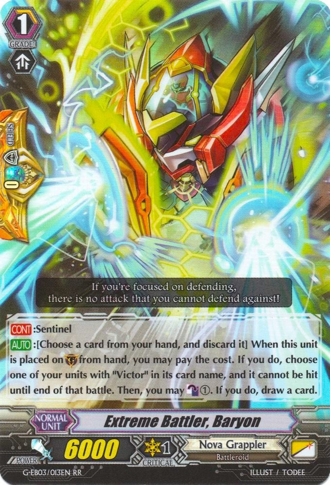 Image of Extreme Battler, Baryon (G-EB03/013EN) [The GALAXY STAR GATE]