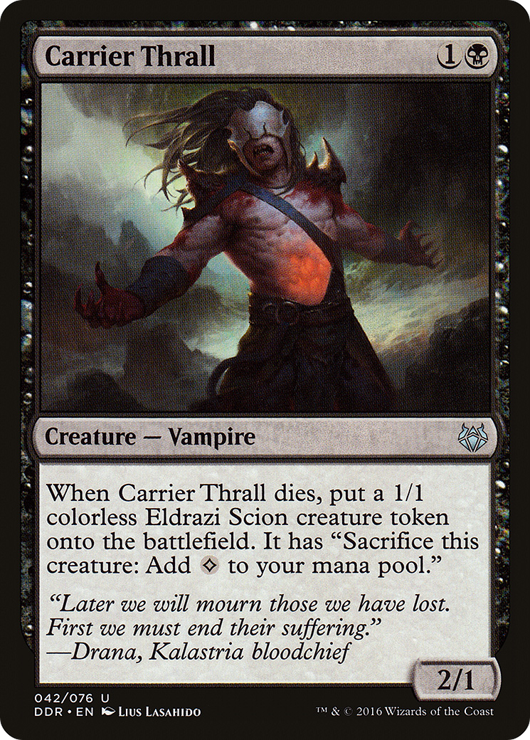 Image of Carrier Thrall [Duel Decks: Nissa vs. Ob Nixilis]