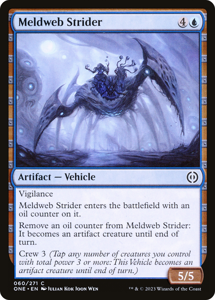 Image of Meldweb Strider [Phyrexia: All Will Be One]